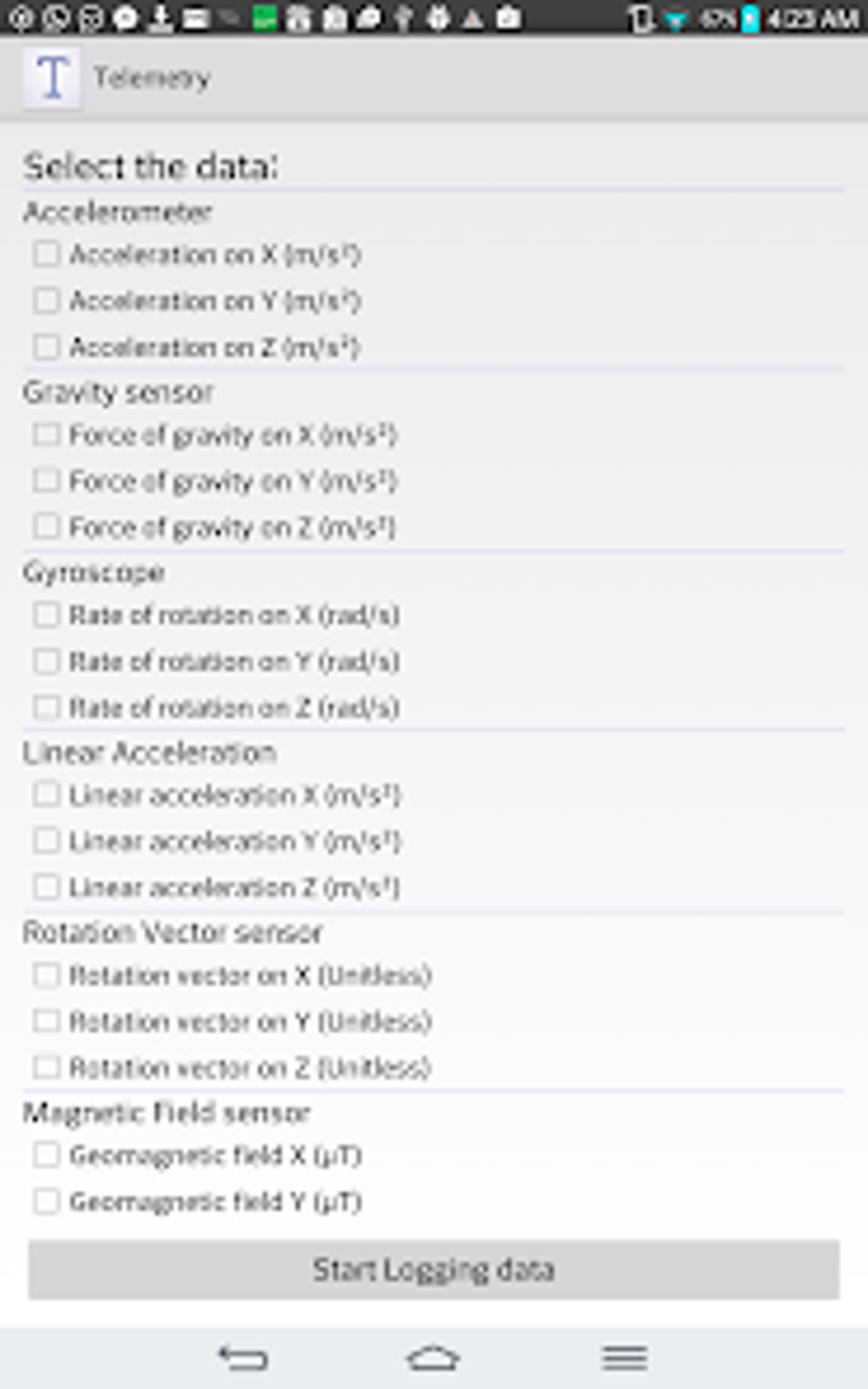 Telemetry для Android — Скачать