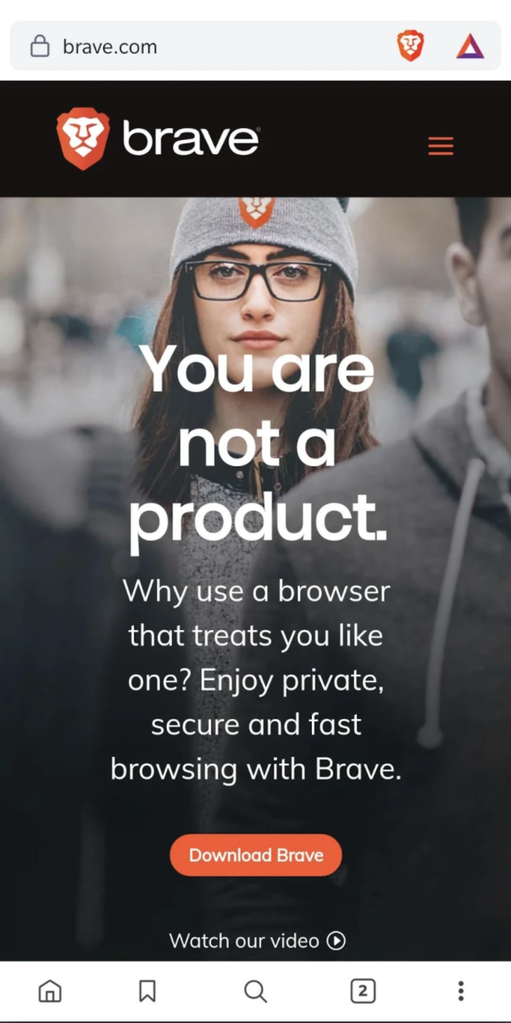 brave browser incognito