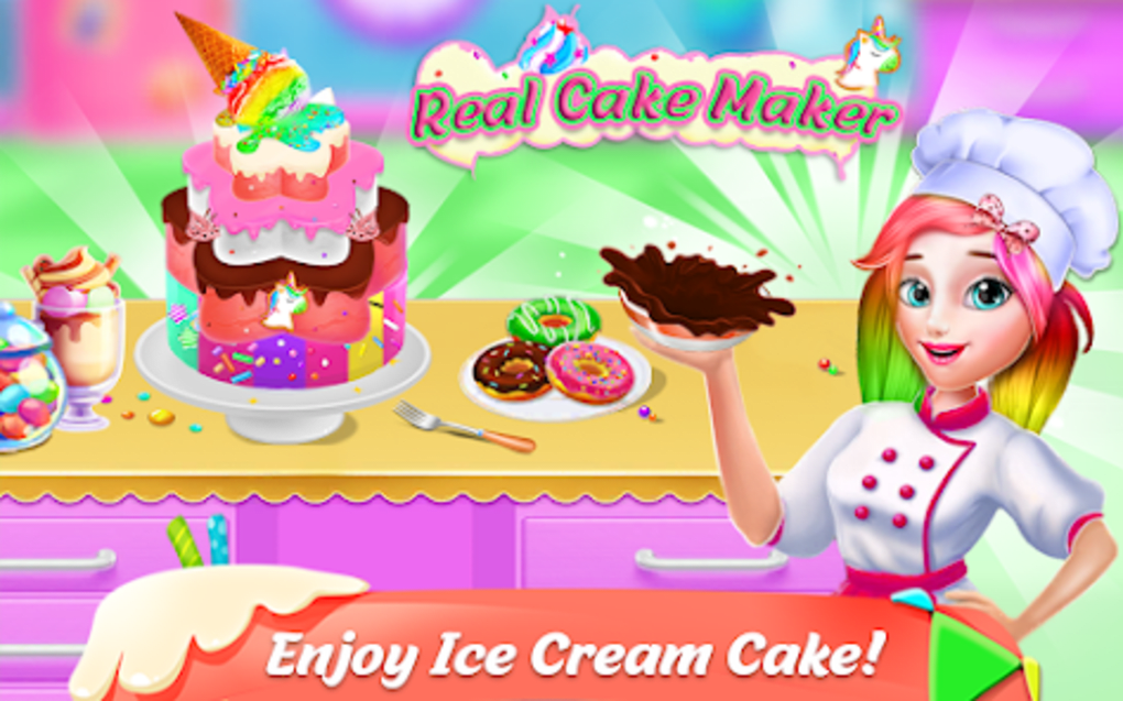 Sweet Bakery Shop - Fun Cake Making Game: Desserts, Cakes Design & Dress up  Game For girls - YouTube
