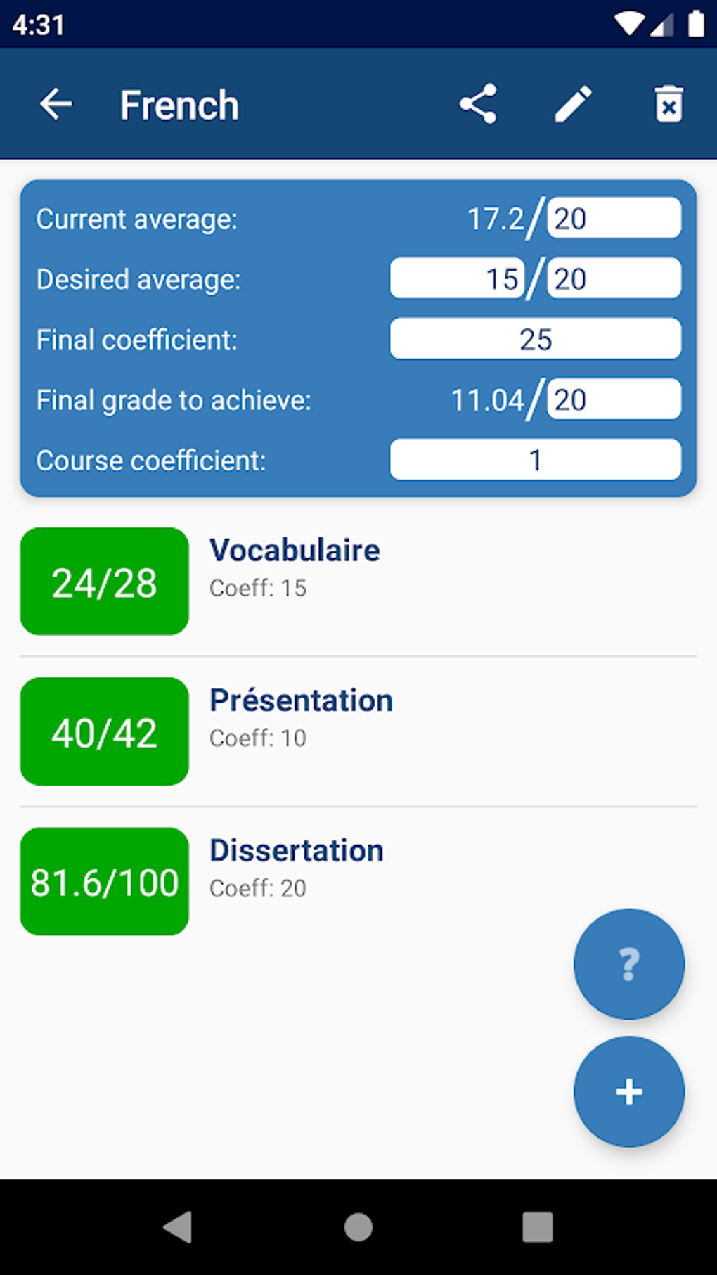 Average passing grade apk for android download