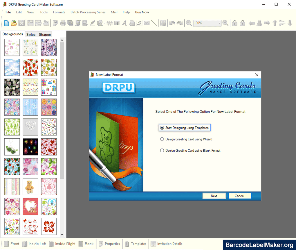 Greeting Card Maker Program - Download