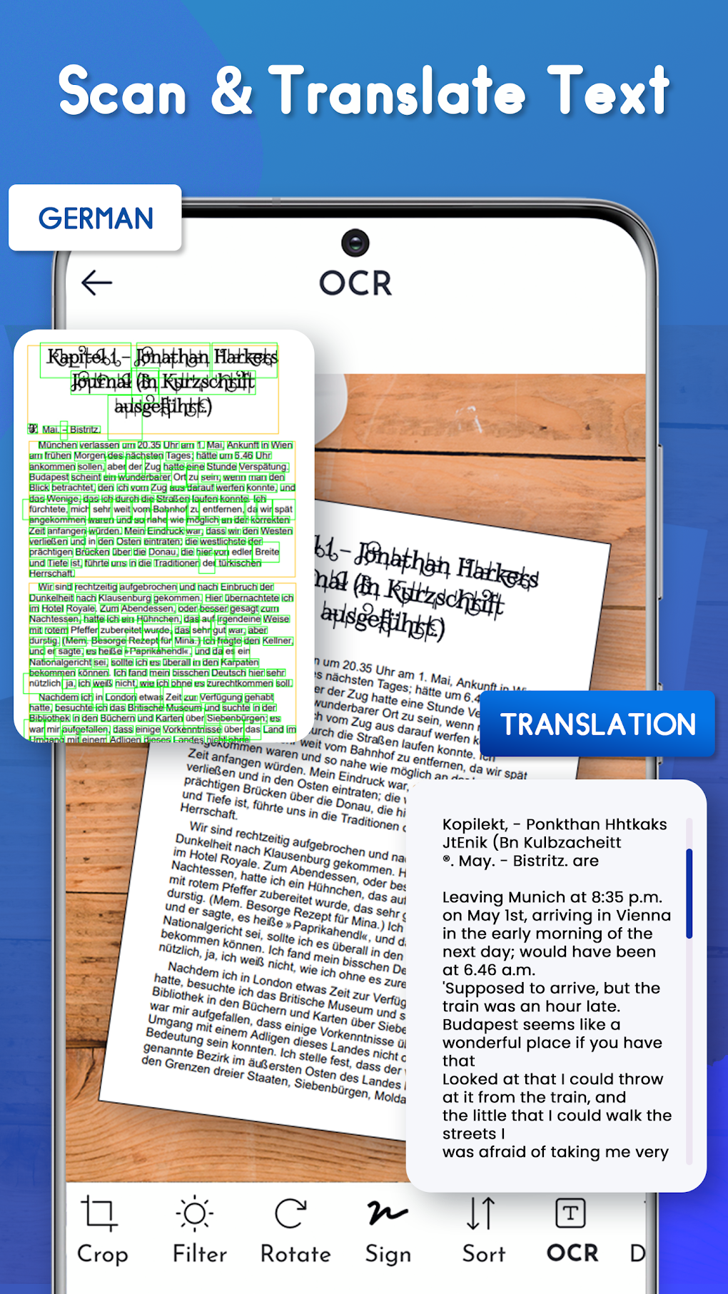 EZ Scan Doc PDF Scanner OCR Para Android Descargar