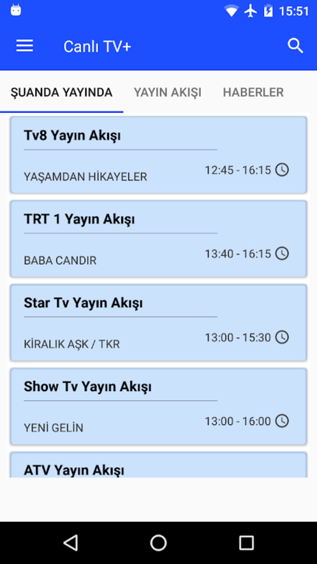 Mobil TV Rehberi Radyo Türkiye APK لنظام Android - تنزيل