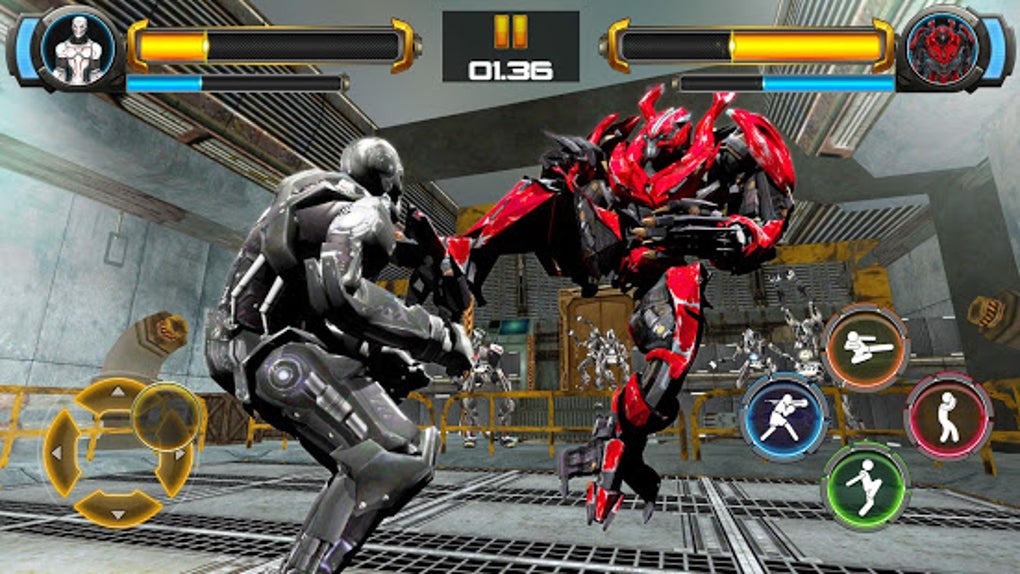 Baixar e jogar Real Robot Ring Fighting 3D no PC com MuMu Player