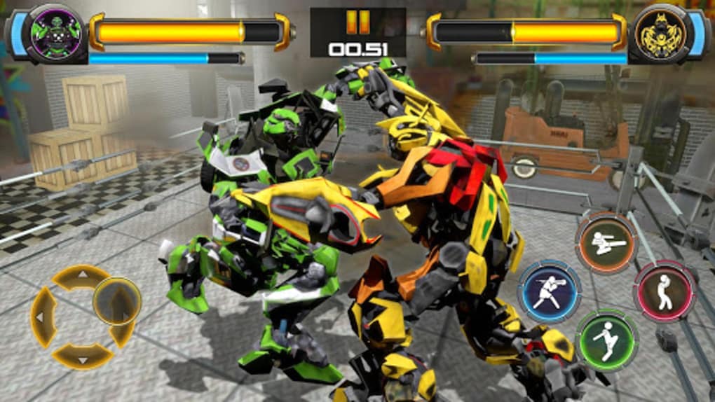 online robot fighting games
