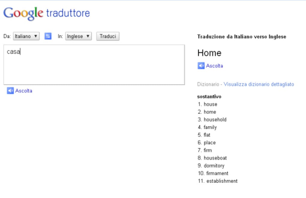 Google traduttore italiano rumeno