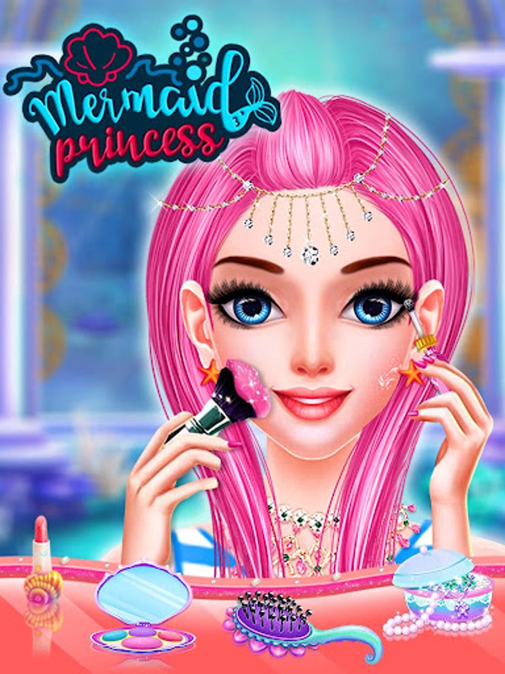 Mermaid Princess MakeUp DressUp Salon Games APK For Android Download