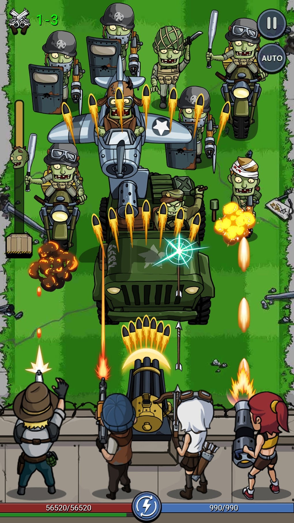 Zombie War Idle Defense Game APK для Android — Скачать