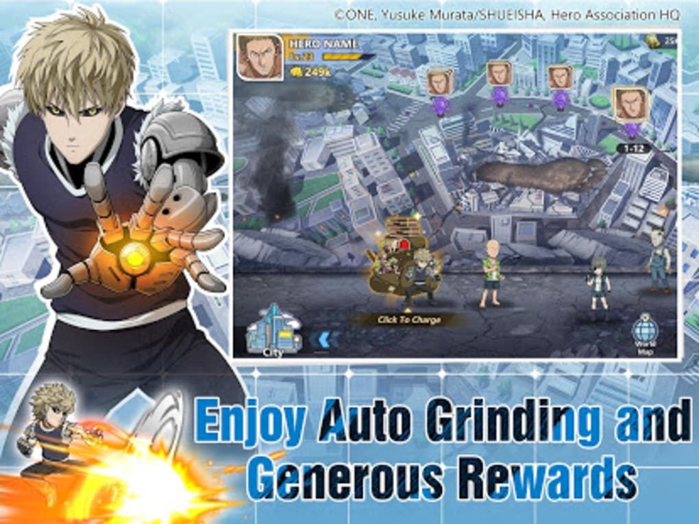 One-Punch Man: Road to Hero 2.0 is out now on Android and iOS