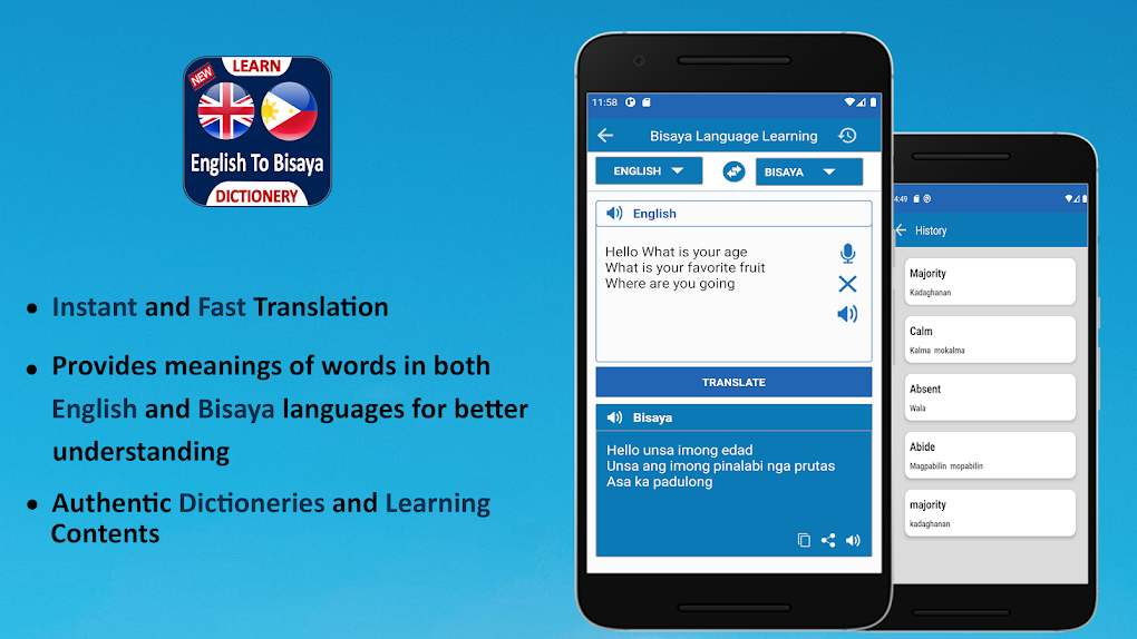 English Bisaya Dictionary لنظام Android - تنزيل