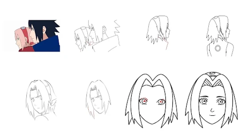 Sakura Haruno icons  Sakura haruno, Sakura, Tutoriais de desenho