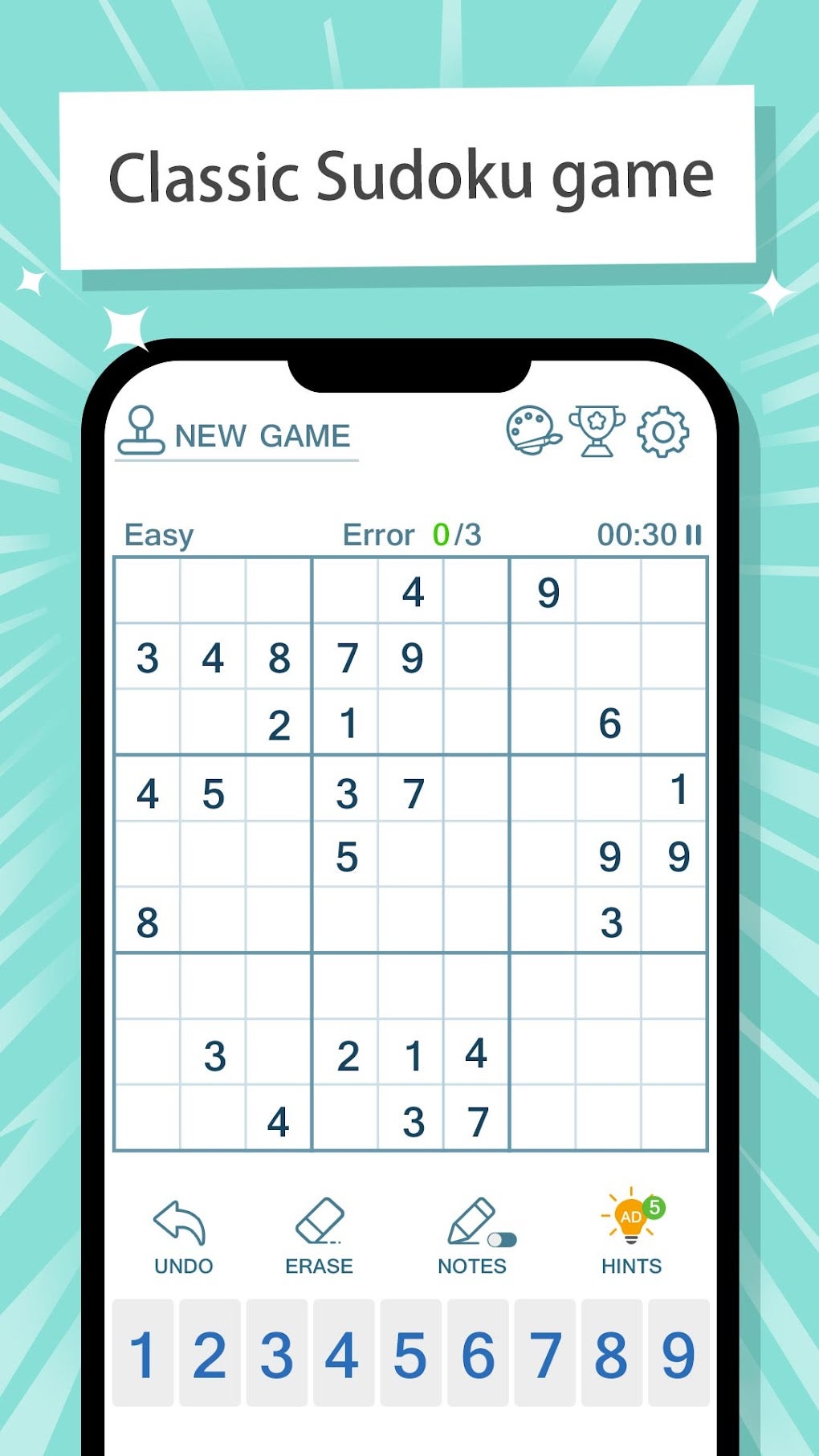 Sudoku Classic Number Puzzle APK For Android Download