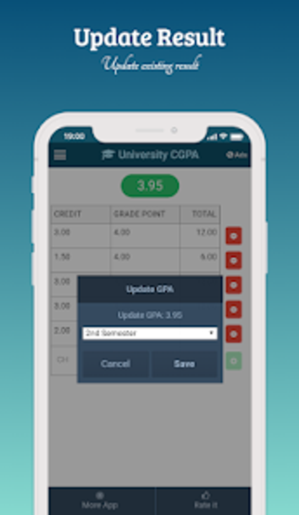 University CGPA Calculator For Android - Download