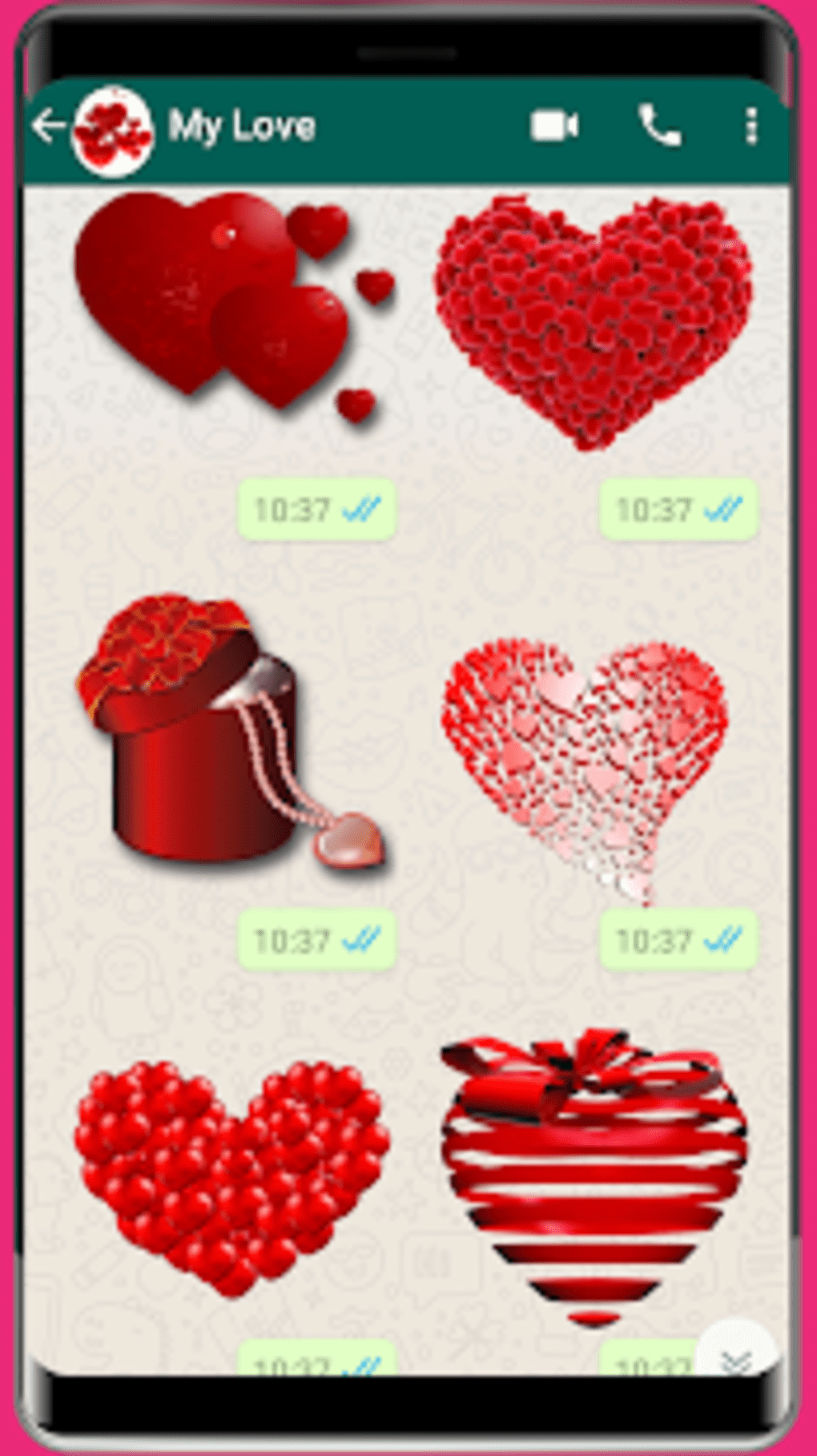 llamar Renacimiento zona WAStickerApps Amor Stickers de Amor 2019 para Android - Descargar