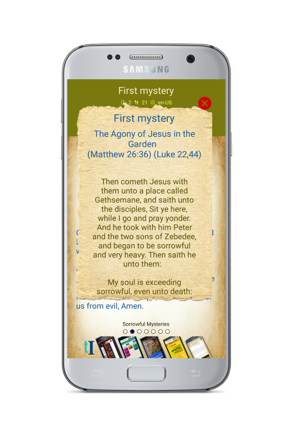 HOLY ROSARY With AUDIO Para Android Download