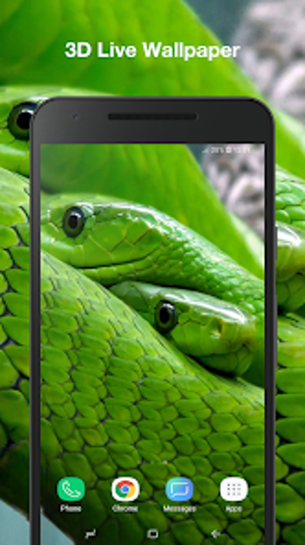 Snake Live Wallpaper для Android — Скачать