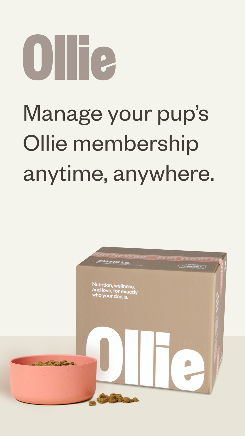 Ollie Human Grade Dog Food para iPhone Descargar Ollie Human Grade Dog Food para iPhone Descargar