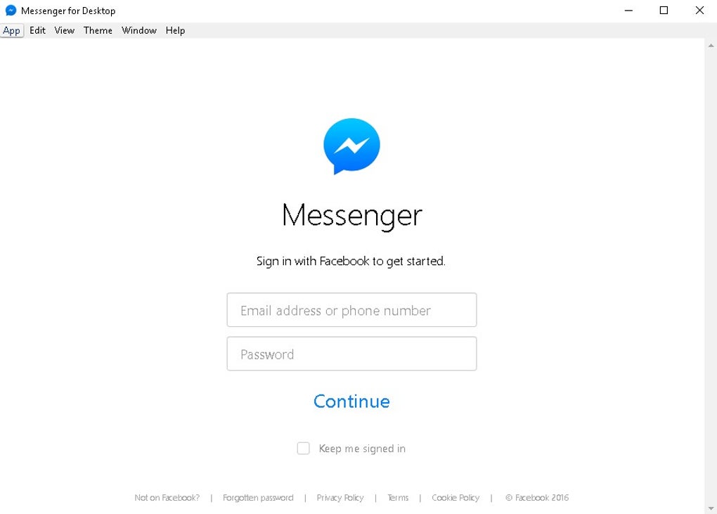 for android instal Messenger for Desktop