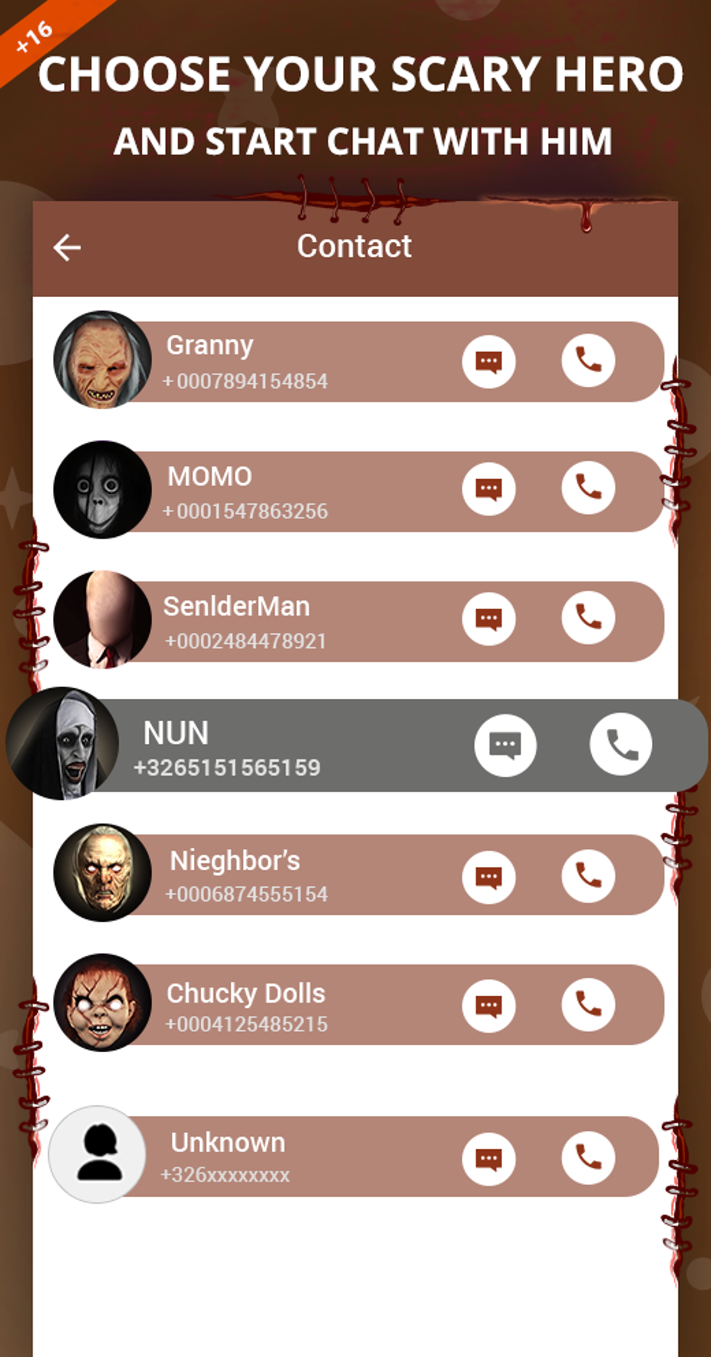 fake chat : granny family calling prank APK для Android — Скачать