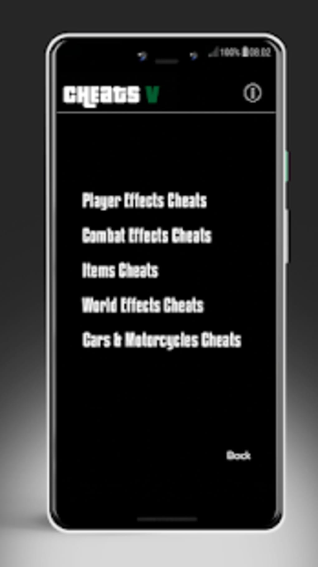 Free Cheats GTA 5 cell phone app
