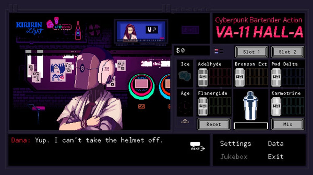 Va 11 Hall A Cyberpunk Bartender Action Download