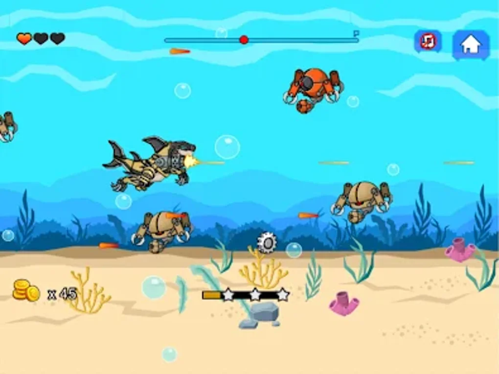 Android için Robot Shark Attack - İndir