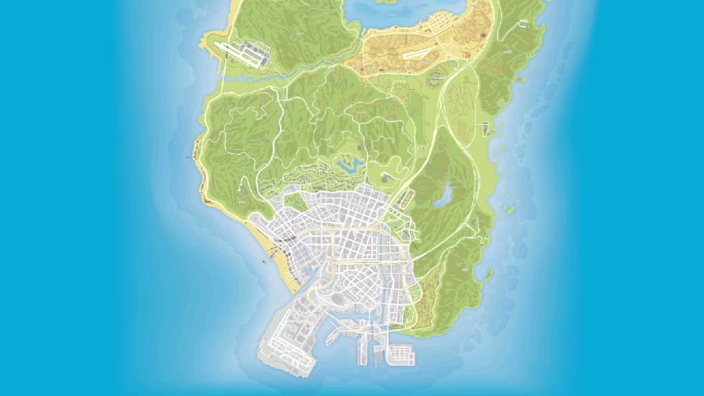 Así de completo es el mapa interactivo no oficial de GTA V