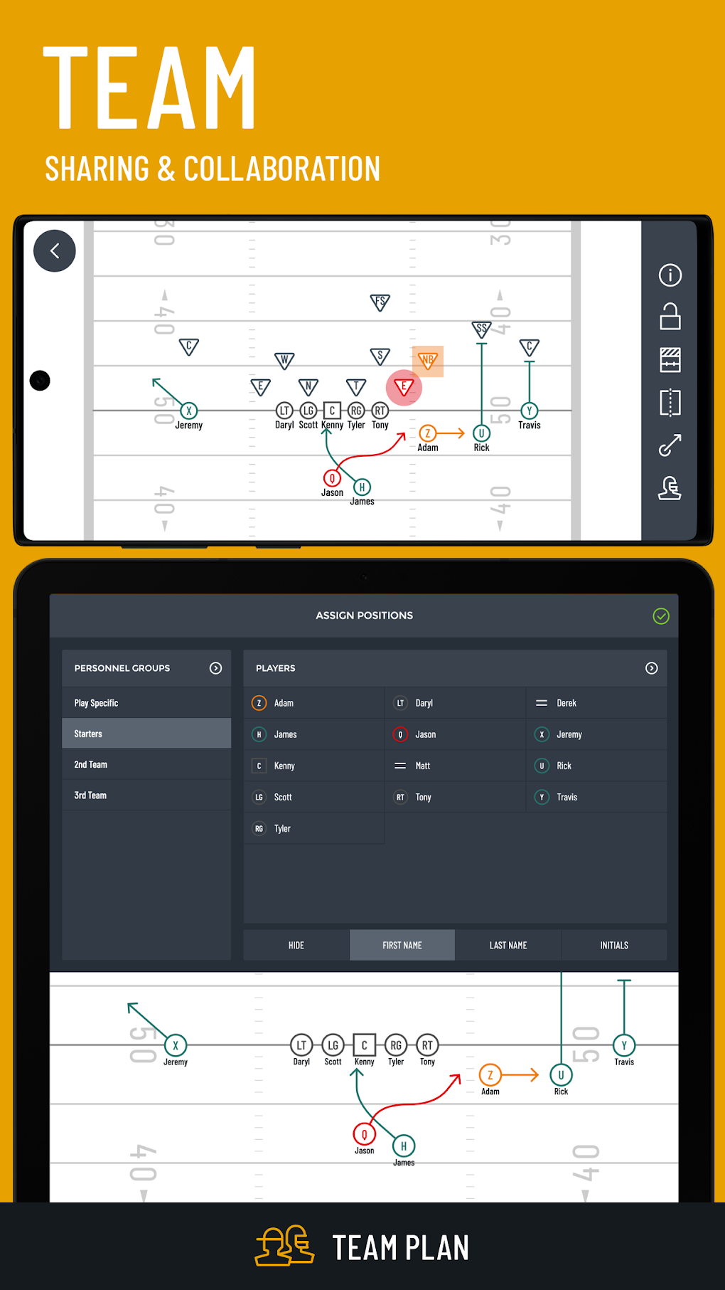 Tackle Football Playmaker X for Android - Free App Download