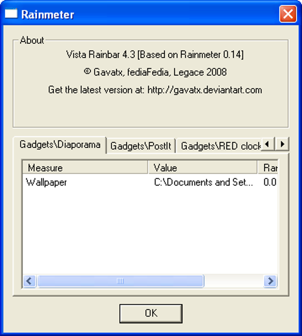 TÉLÉCHARGER VISTA RAINBAR 4.6 VISTA RAINBAR 4.6 TÉLÉCHARGER