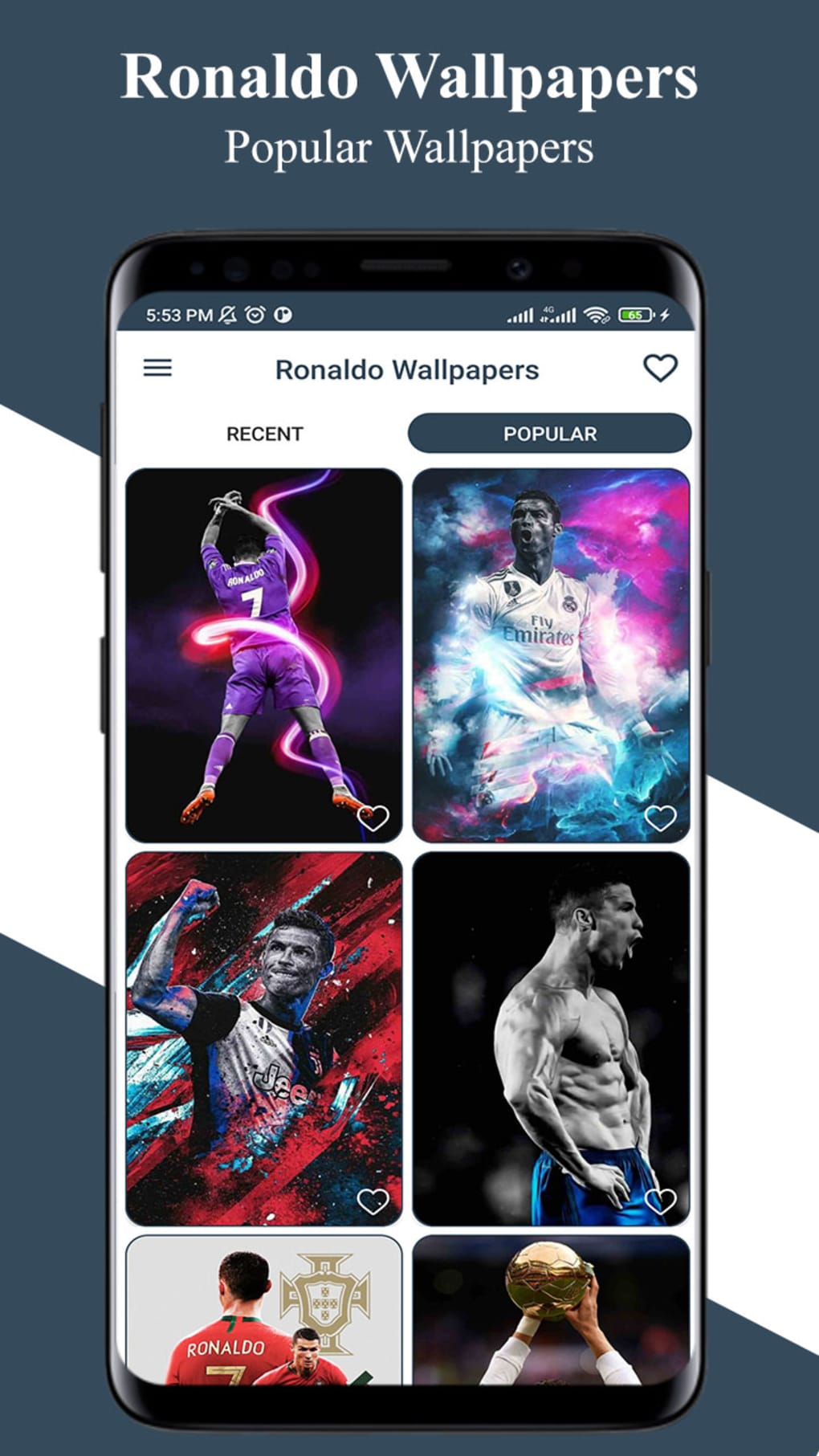 Ronaldo Wallpaper 4K for Android - Free App Download