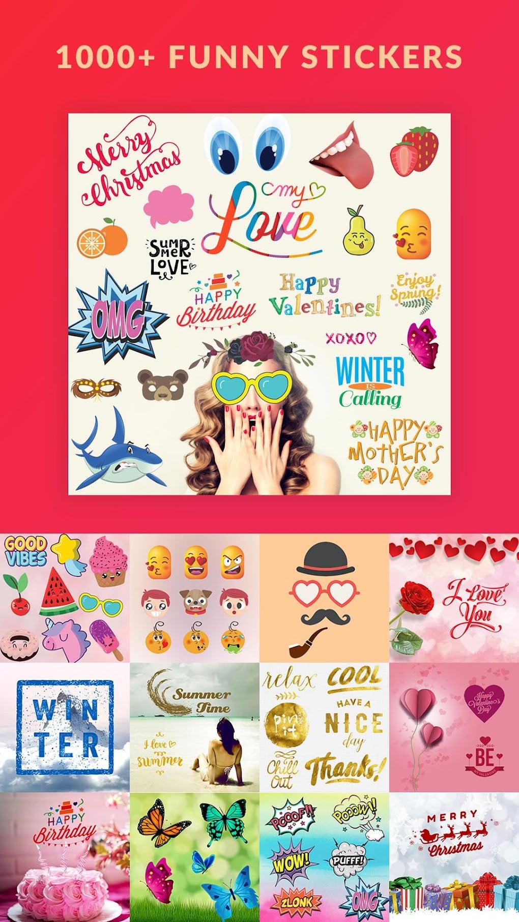 Text on photo editor Sticker APK for Android - Download