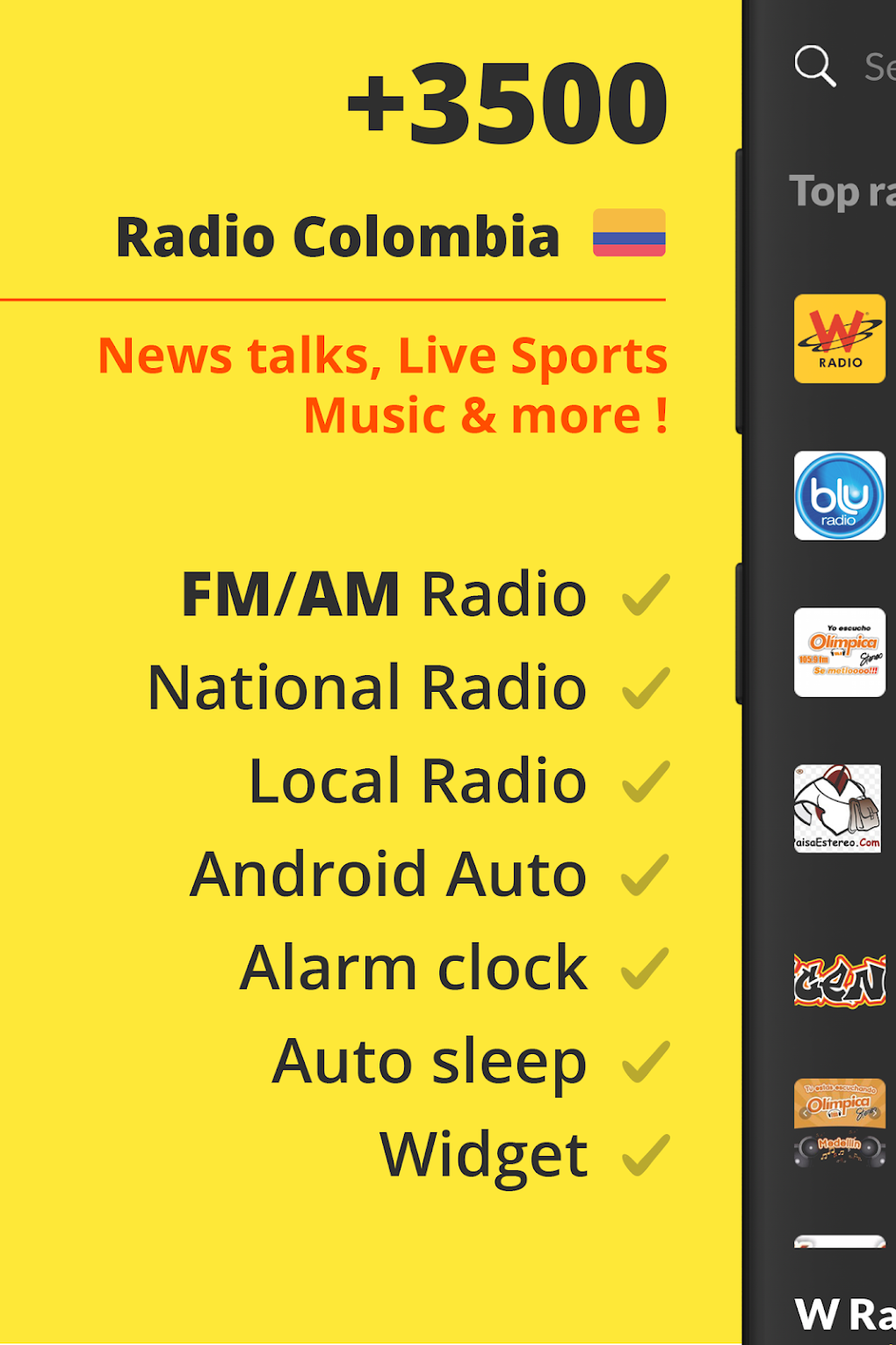 Radio Colombia Live para Android Descargar