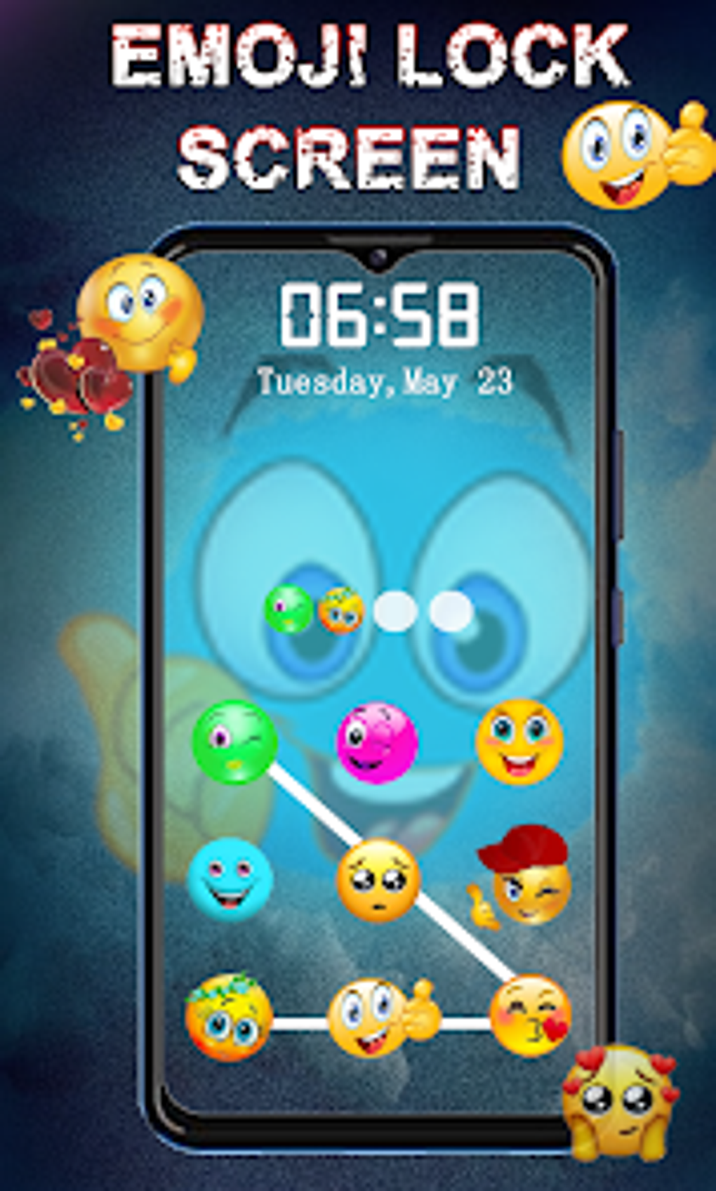 Emoji Lock Screen for Android - Download