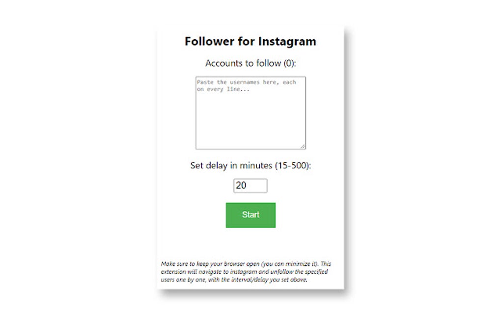 Follower for Instagram สำหรับ Google Chrome ส่วนขยาย ดาวน์โหลด