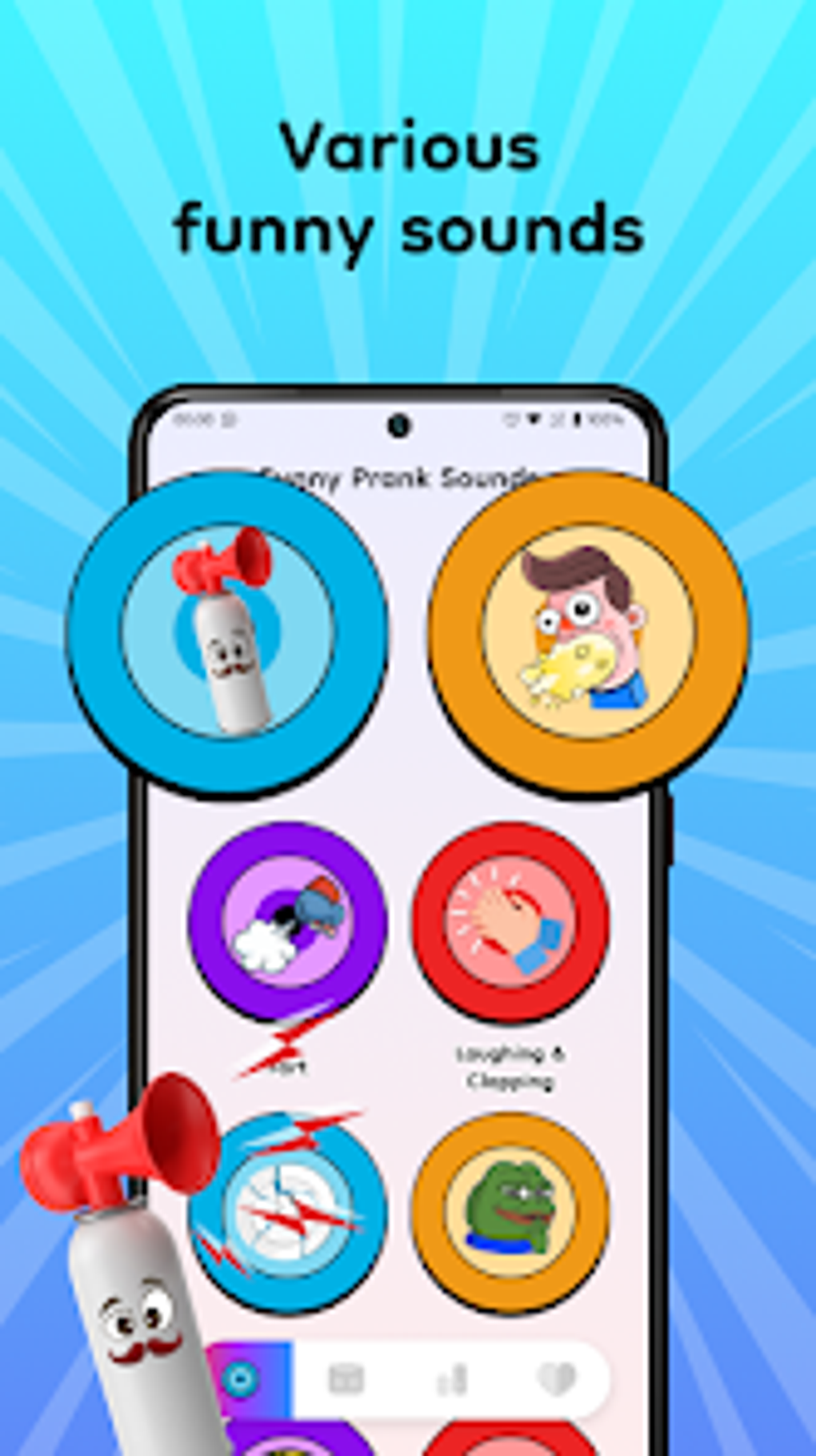 Funny Sounds Prank для Android — Скачать