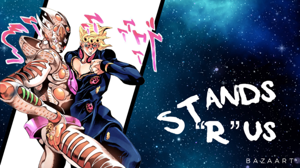 R stand. Jojo Stands r64. R63 Stands.