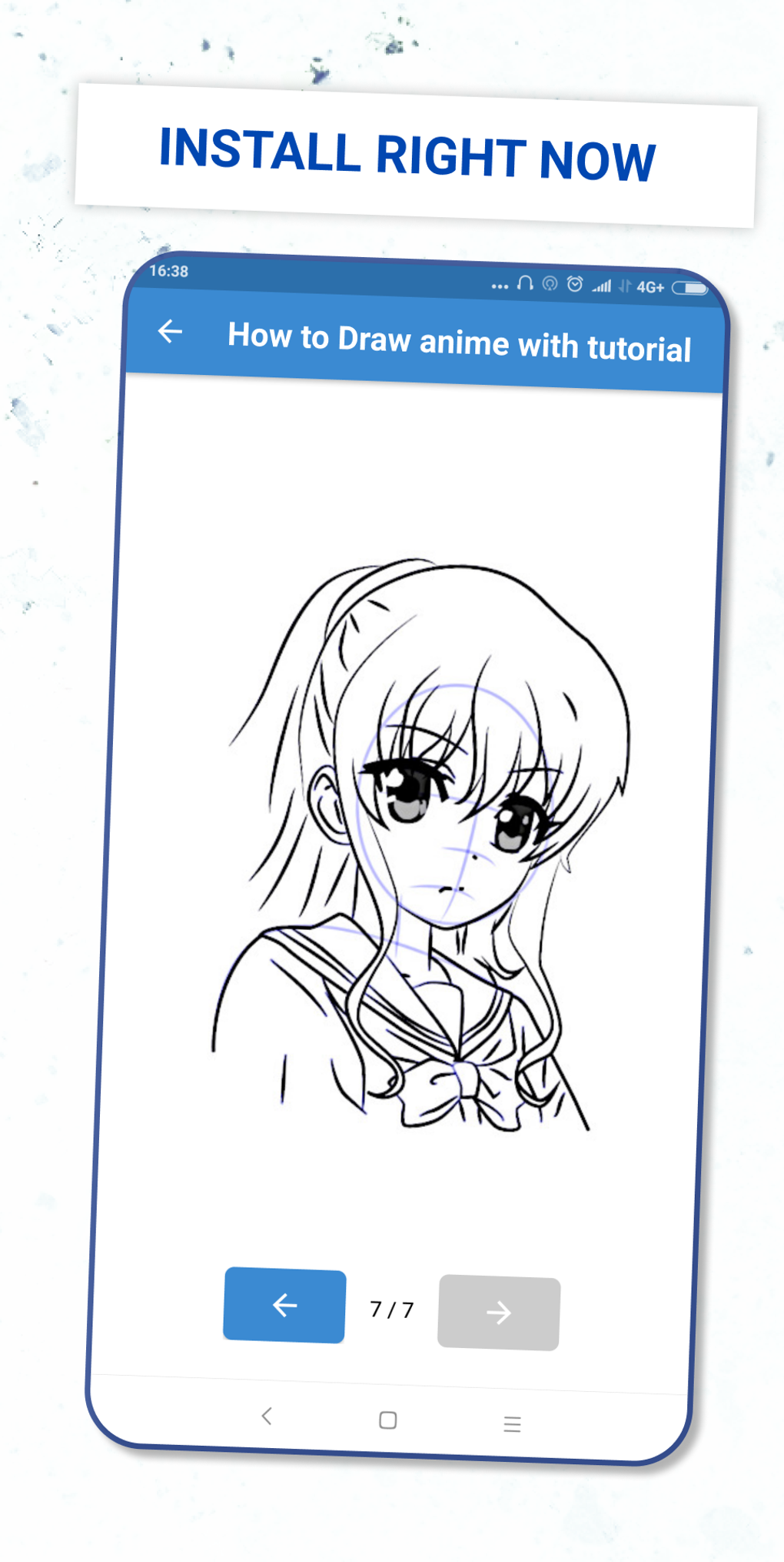 How to Draw anime with tutorial APK Android - ダウンロード