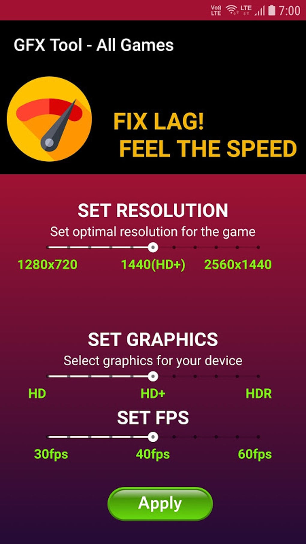 Game Sensitivity - Lag Fix for Android - Download