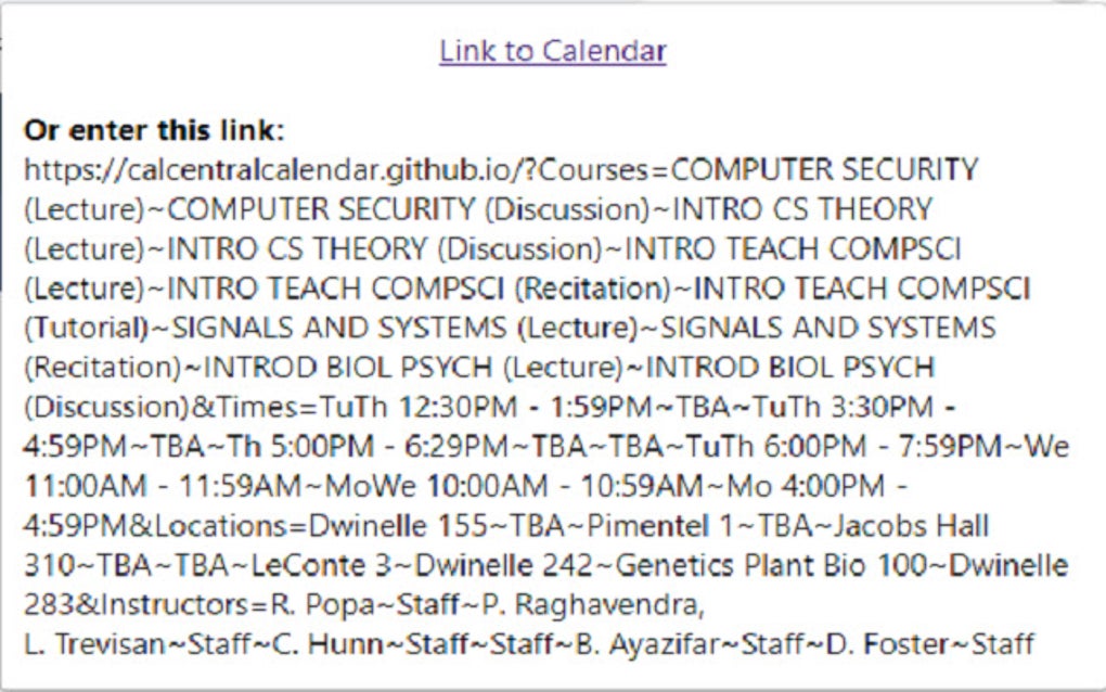 CalCentralCalendar Chrome Extension for Google Chrome Extension Download
