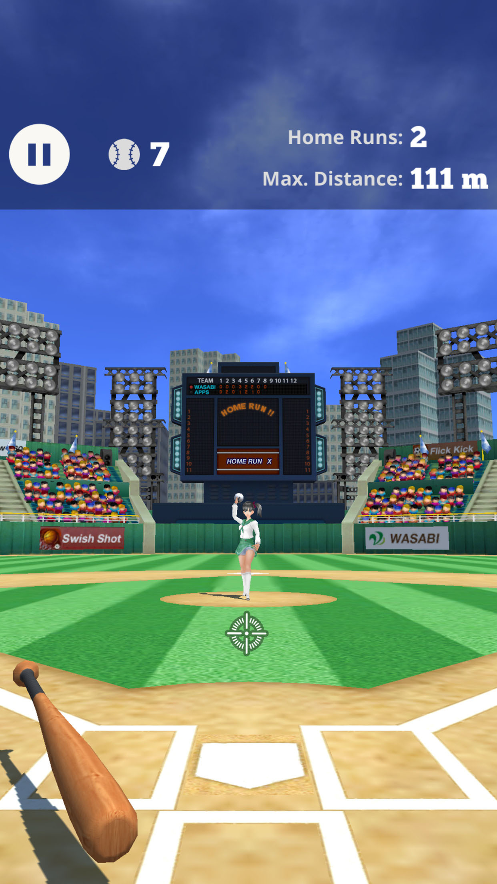 Home Run X 3D - Baseball Batting Game для iPhone — Скачать