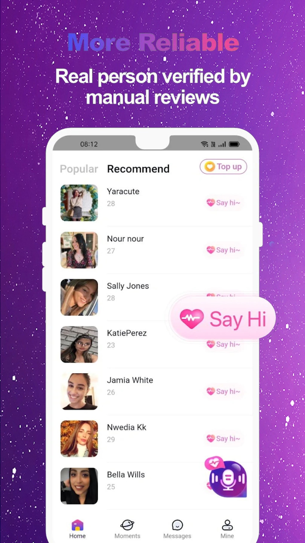 Just Say Hi Online Dating Chat – Apps on Google Play
