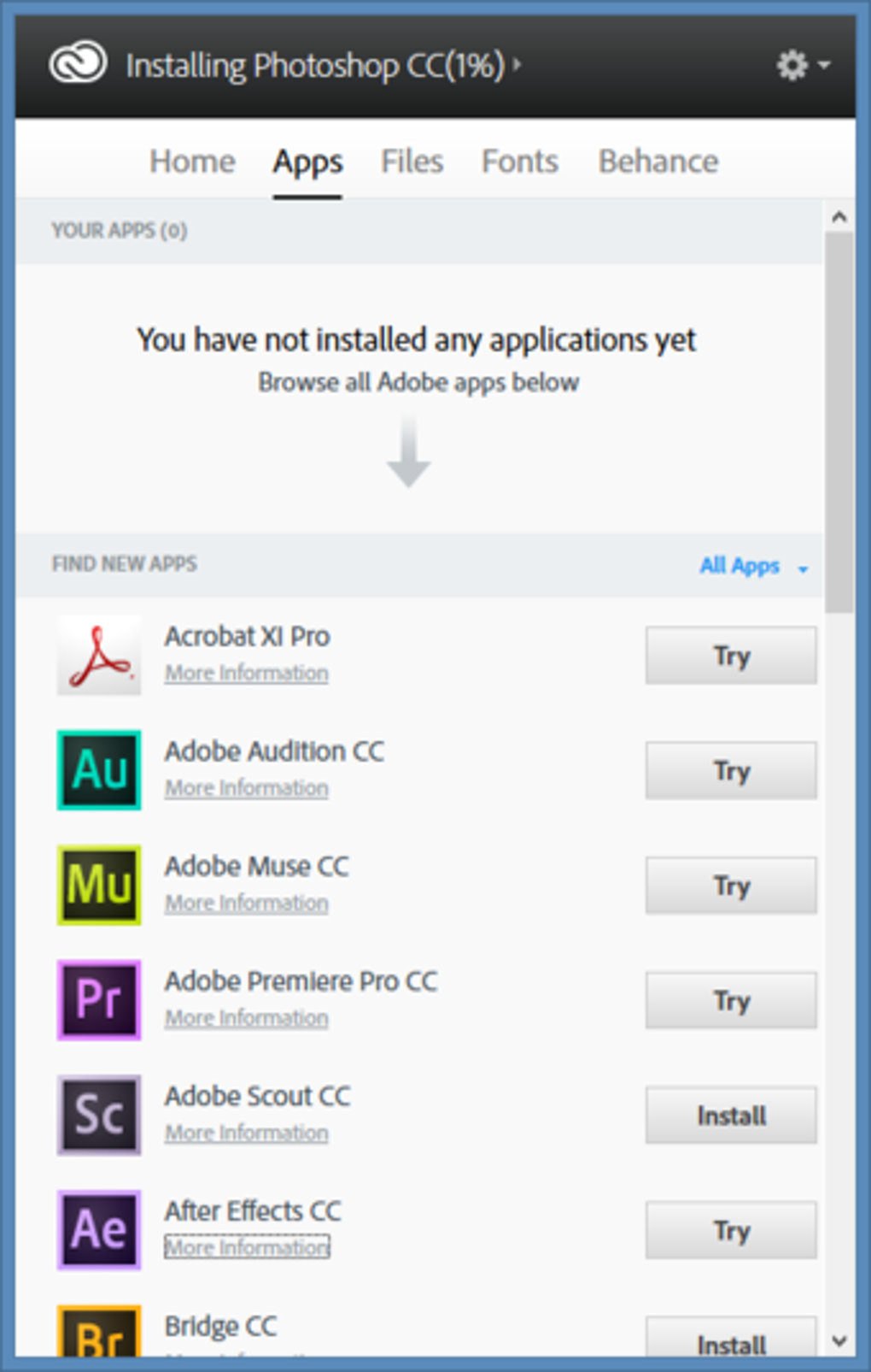 adobe creative cloud for mac free download