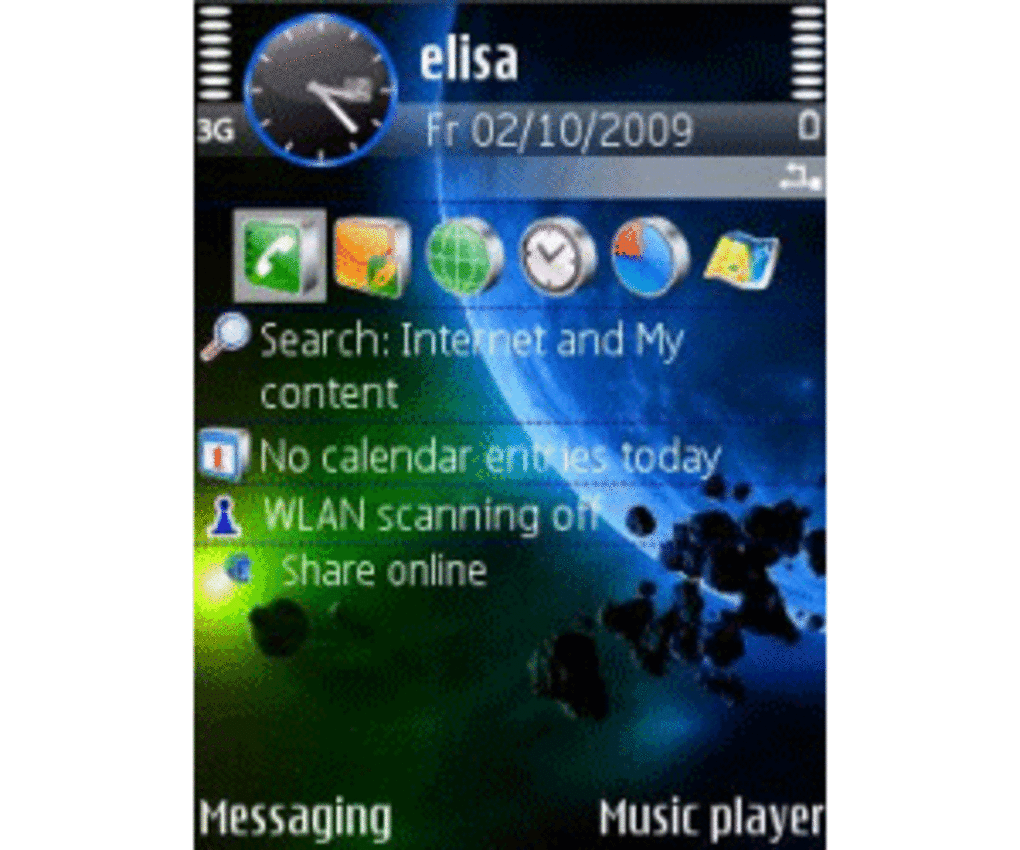 Space Theme for Symbian - Download
