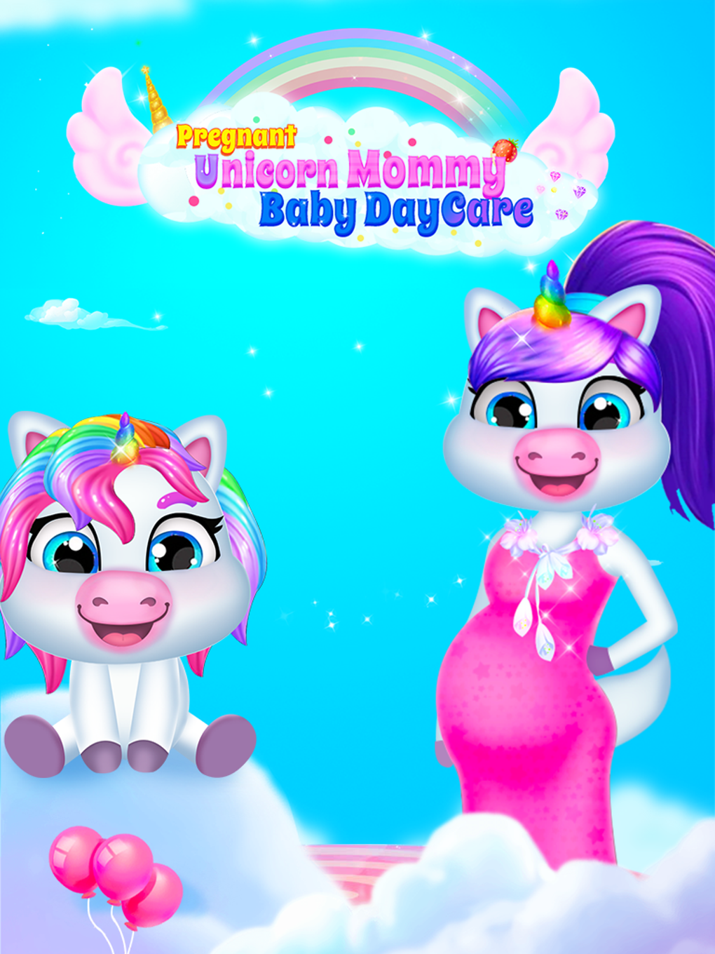 Unicorn Mom Newborn - Babysitter Game APK для Android — Скачать