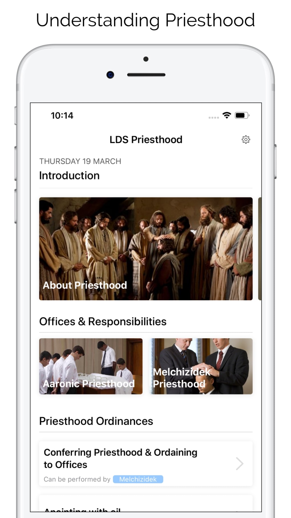 LDS Priesthood for iPhone - Download