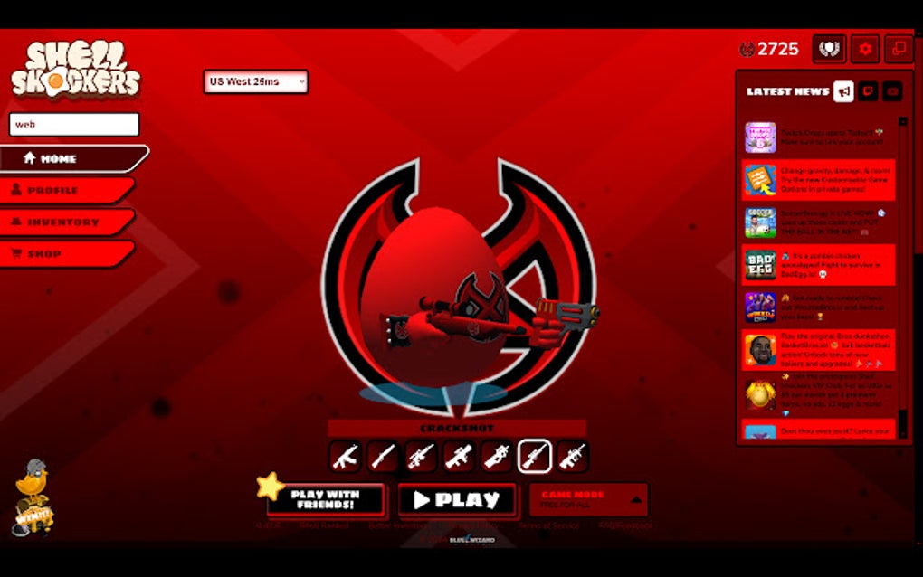 Meno || Shell Shockers V2 para Google Chrome - Extensión Descargar
