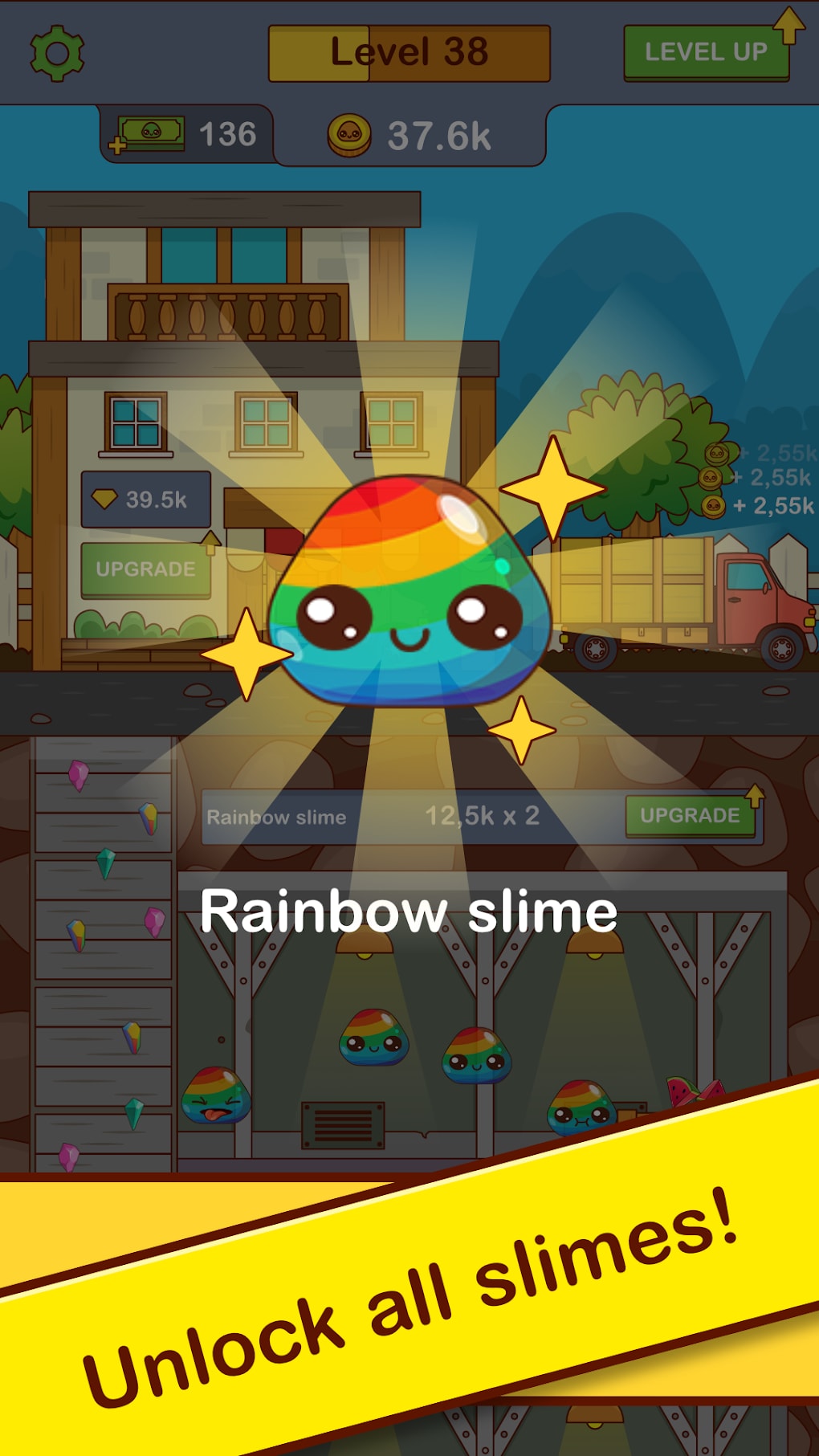 Rainbow Slime Simulator Games - Apps on Google Play