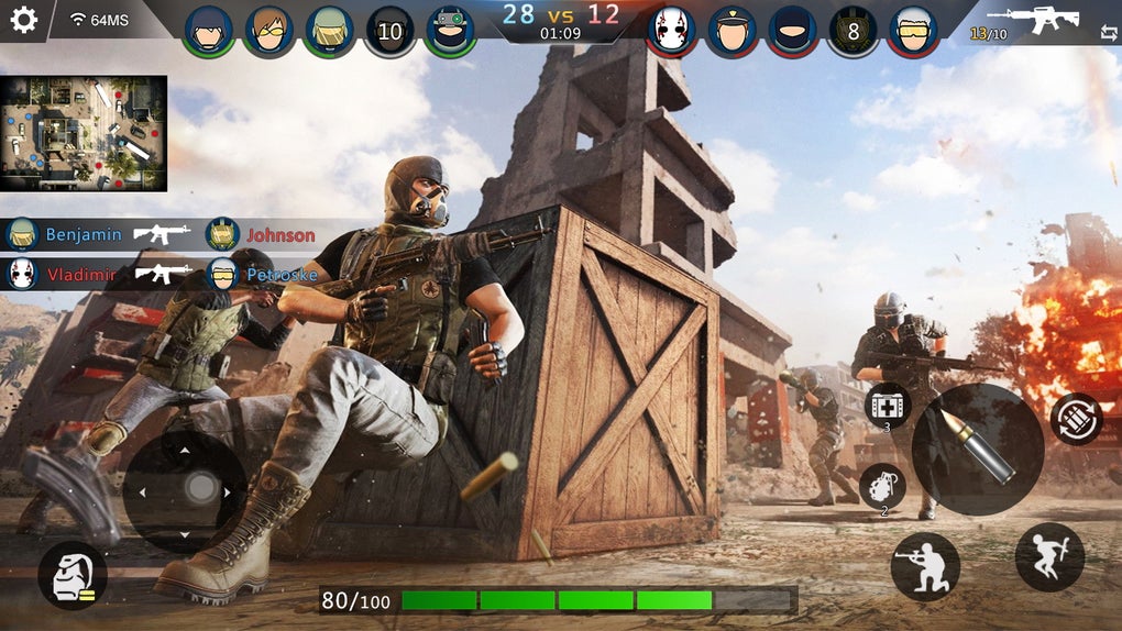 Download do APK de Ataque moderno online - Jogos de tiro Fps com arma para  Android