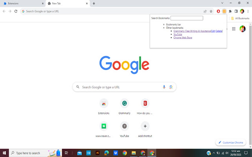 Browser Bookmarks for Google Chrome - Extension Download