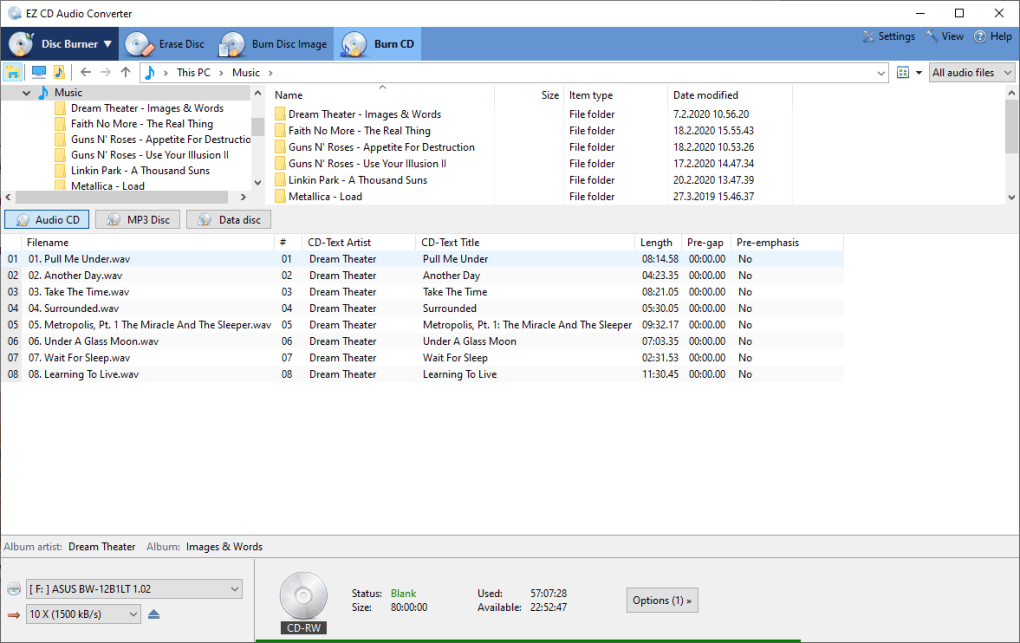 EZ CD Audio Converter 11.3.0.1 download the last version for ios